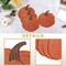 Fall Round Placemats Set of 4 Thanksgiving Blue Pumpkin Place Mats(Blue Pumpkin)